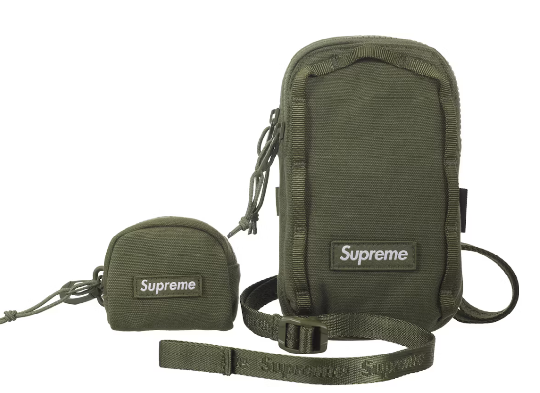 Supreme Camera Bag + Mini Pouch Olive