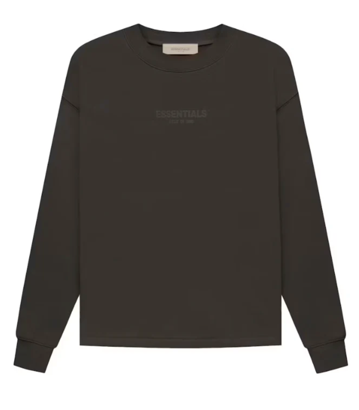 Fear of God Essentials Relaxed Crewneck (FW22) Off Black