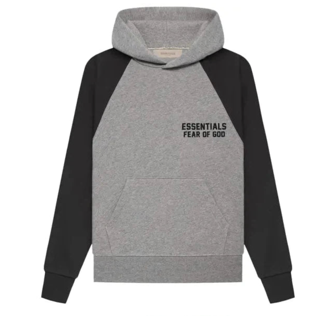 Fear of God Essentials Kids Raglan Hoodie 'Dark Oatmeal'