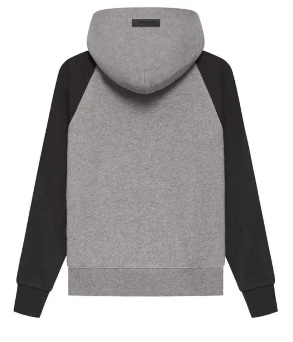 Fear of God Essentials Kids Raglan Hoodie 'Dark Oatmeal'