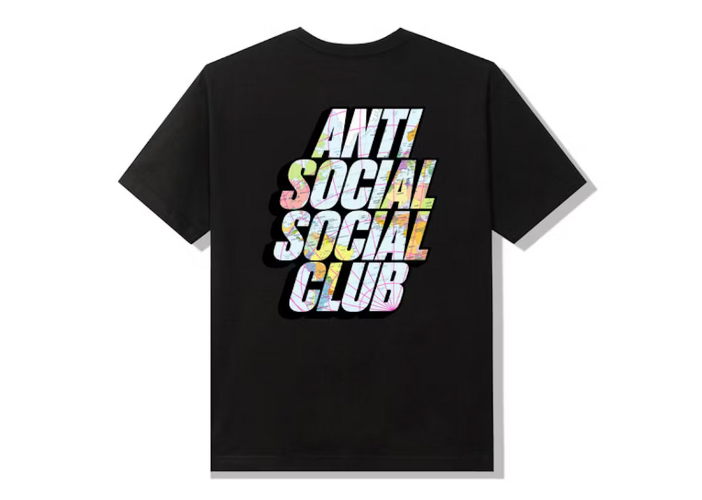 Anti Social Social Club Drop A Pin T-shirt "Black"