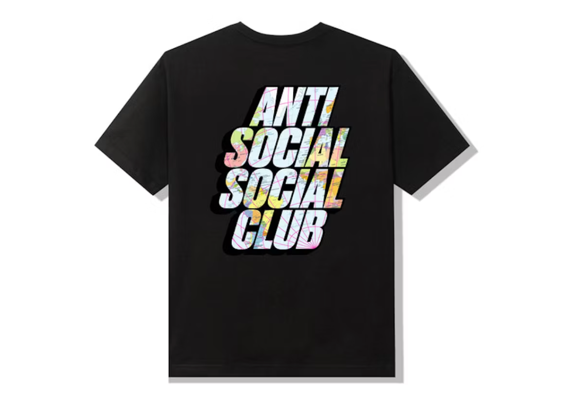 Anti Social Social Club Drop A Pin T-shirt "Black"