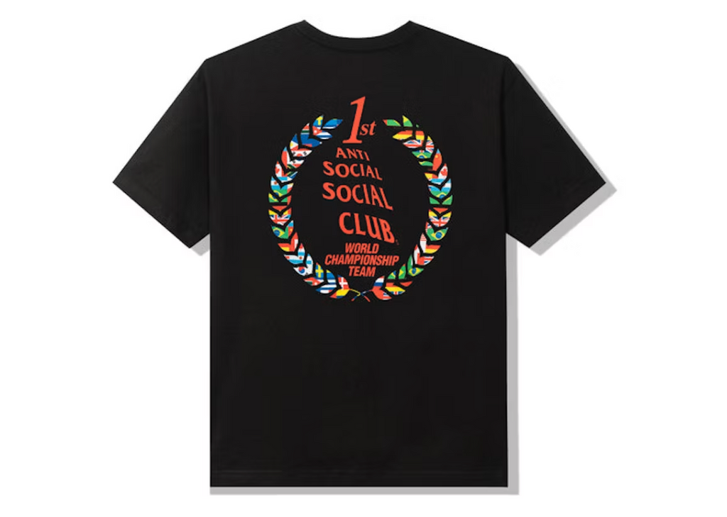 Anti Social Social Club Suzuka T-shirt "Black"