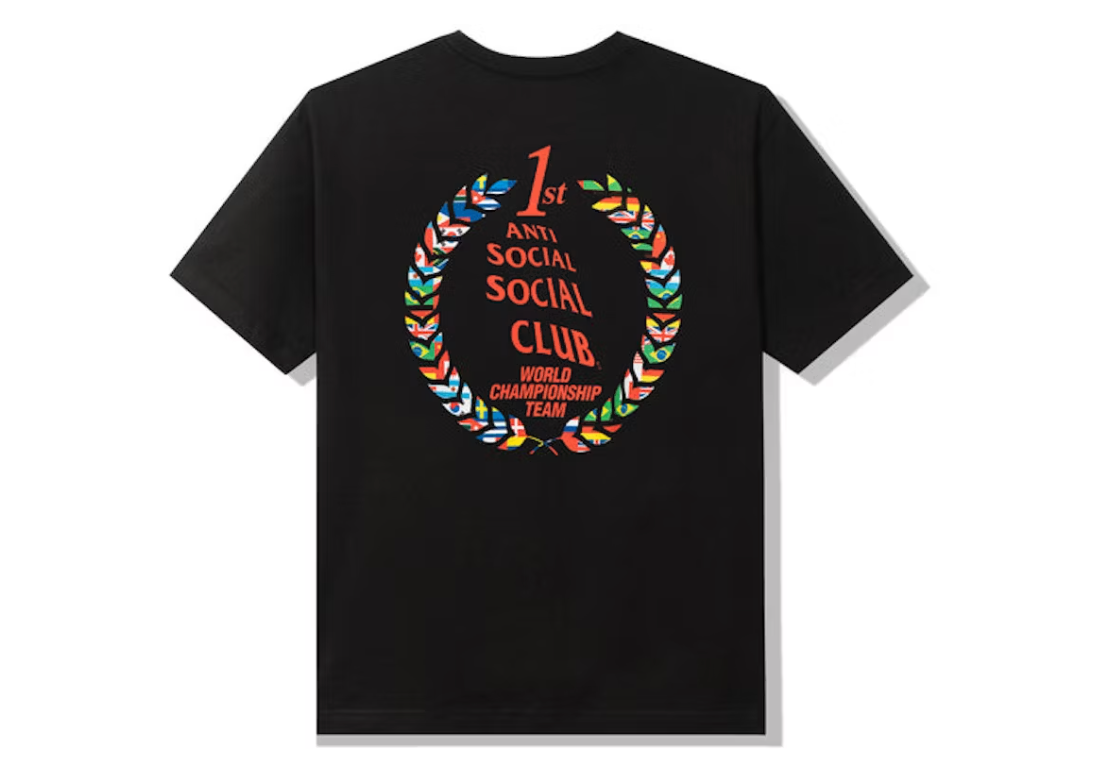 Anti Social Social Club Suzuka T-shirt "Black"