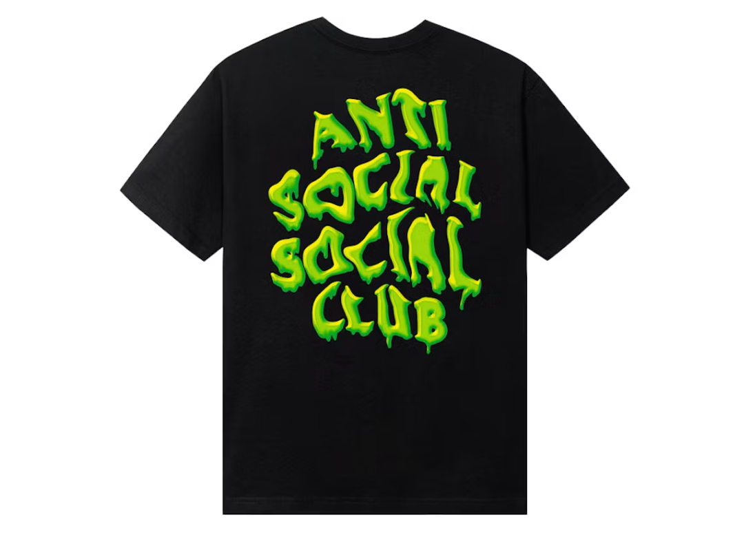 Anti Social Social Club Melt Away Tee "Black"
