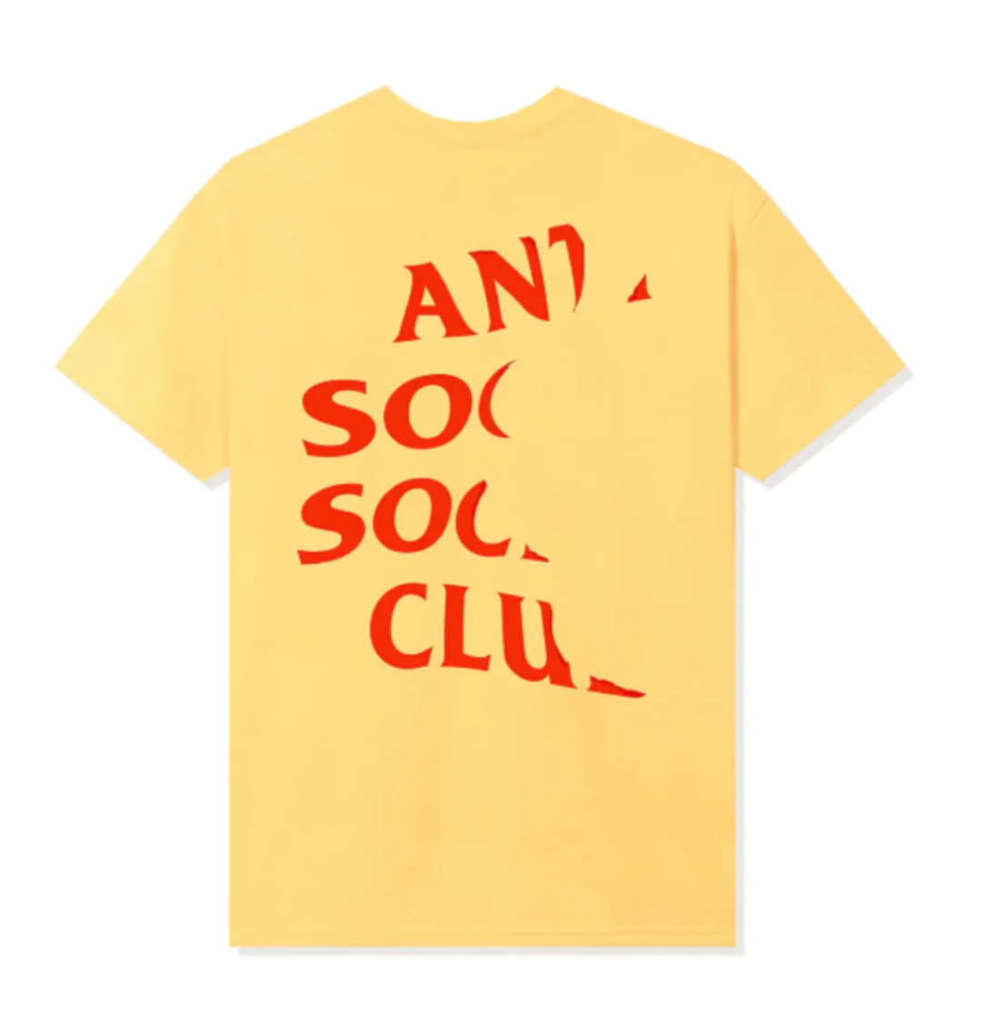 Anti Social Social Club A Piece Of Me T-shirt Yellow