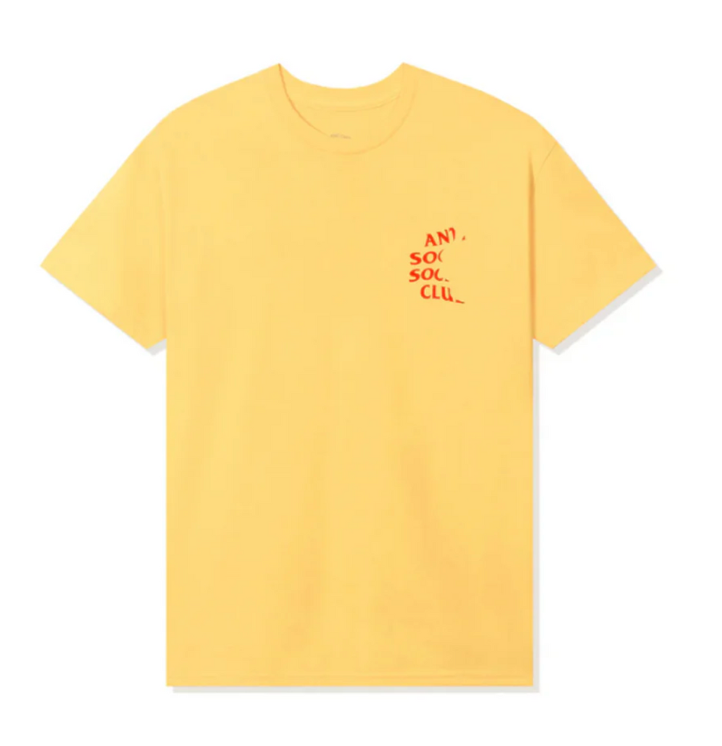 Anti Social Social Club A Piece Of Me T-shirt Yellow
