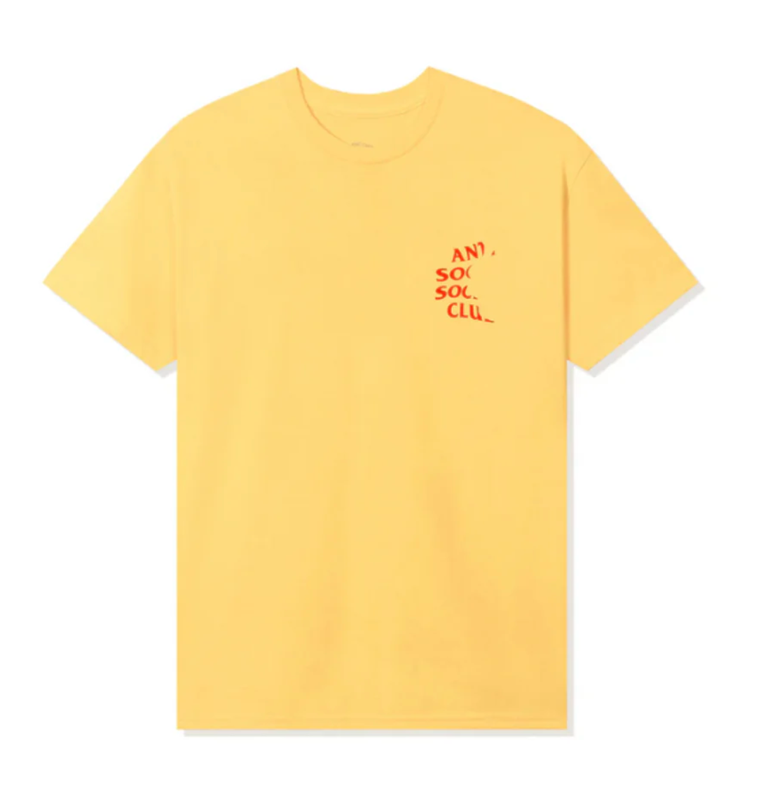 Anti Social Social Club A Piece Of Me T-shirt Yellow