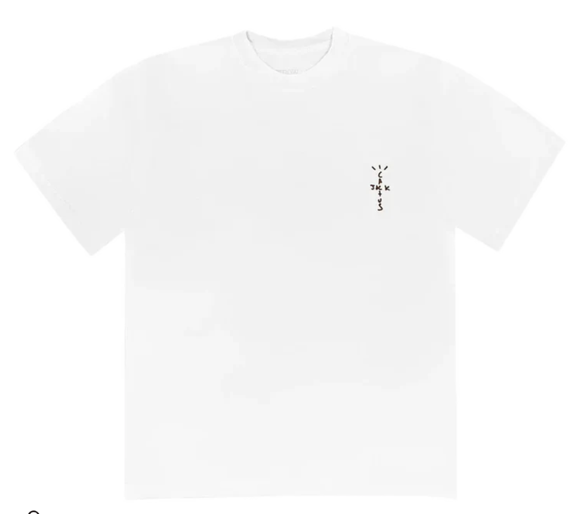 Travis Scott Cactus Jack Basic T-Shirt White/Brown
