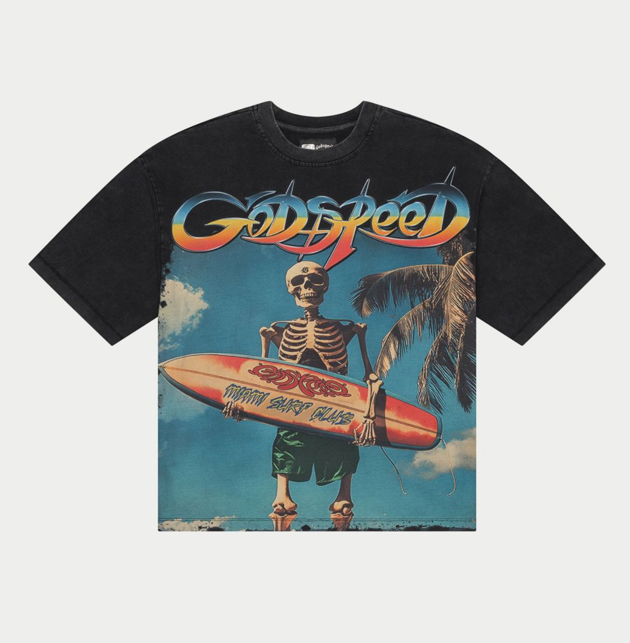 GodSpeed "Miami Surf Club" Tee (Black)