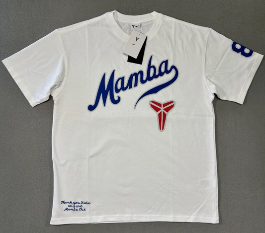 Nike Kobe Bryant LA Dodgers Mamba T-shirt "White"