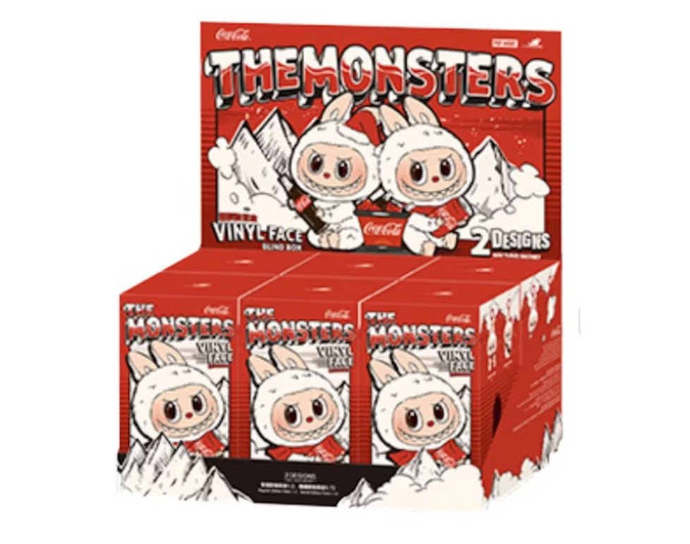 Pop Mart Labubu The Monsters Coca Cola Series Vinyl Face Single Blind Box