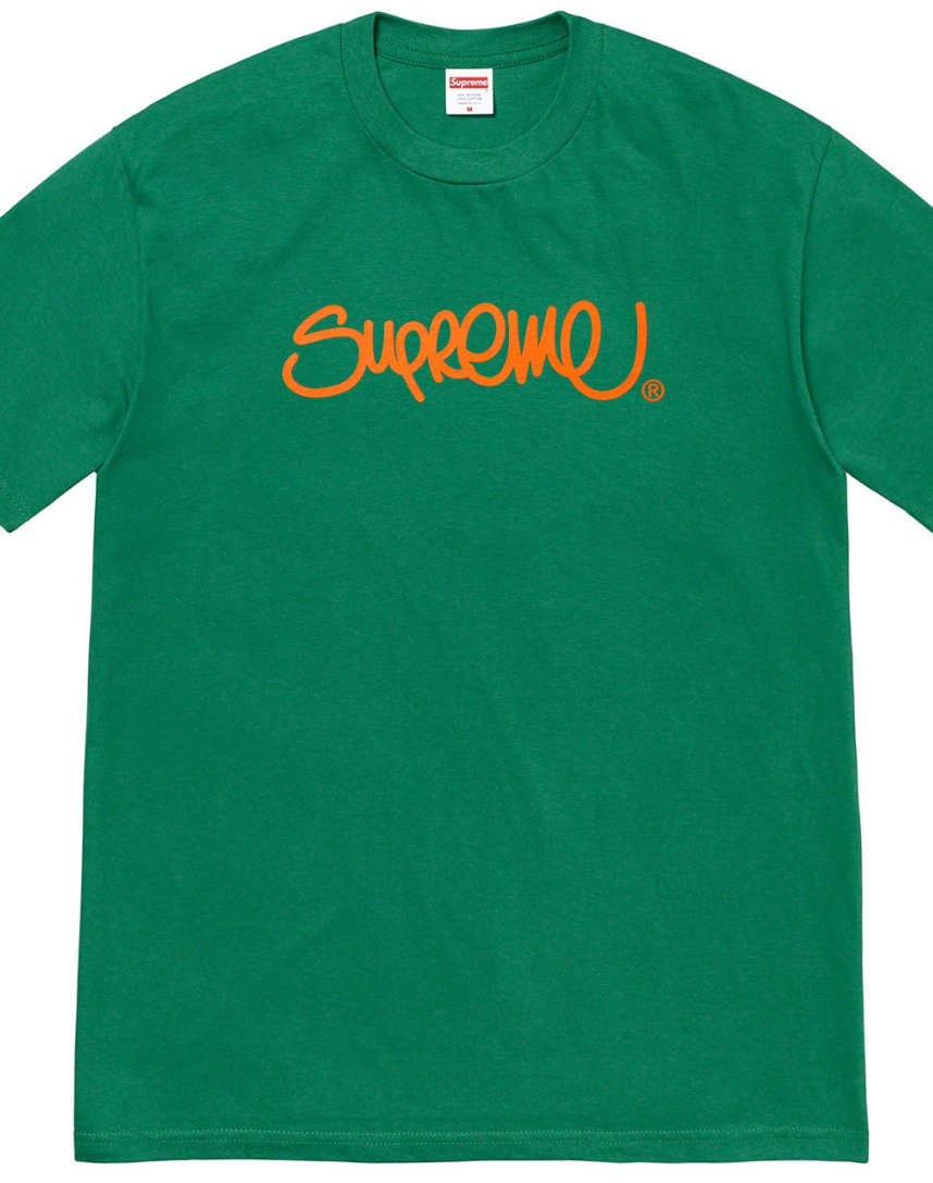 Supreme Handstyle T-Shirt Pine