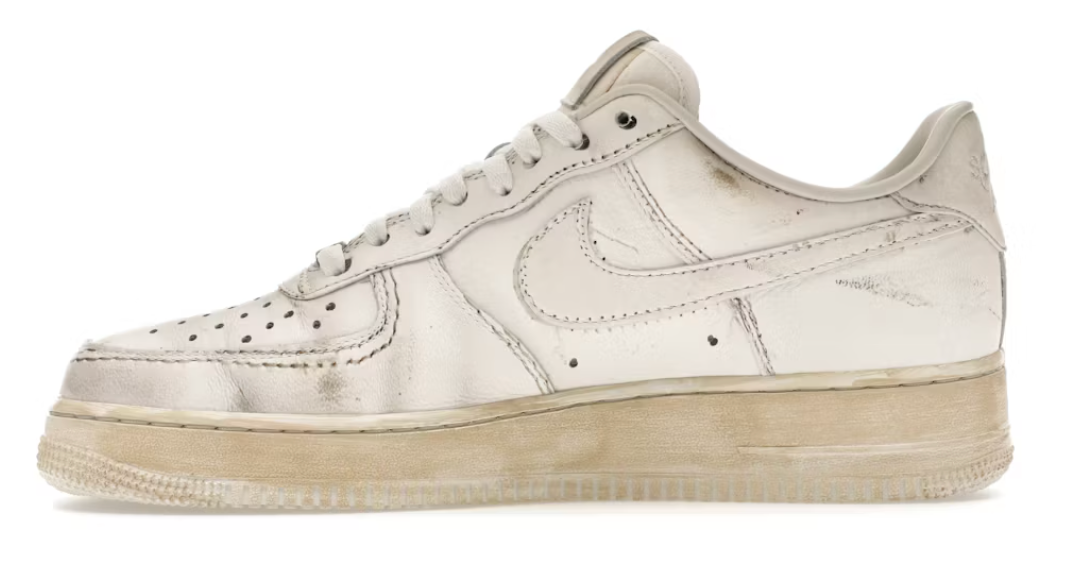 Nike Air Force 1 Low .SWOOSH "Dirty Triple White"