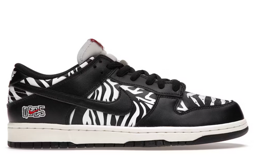 Nike SB Dunk Low QS "Quartersnacks Zebra"