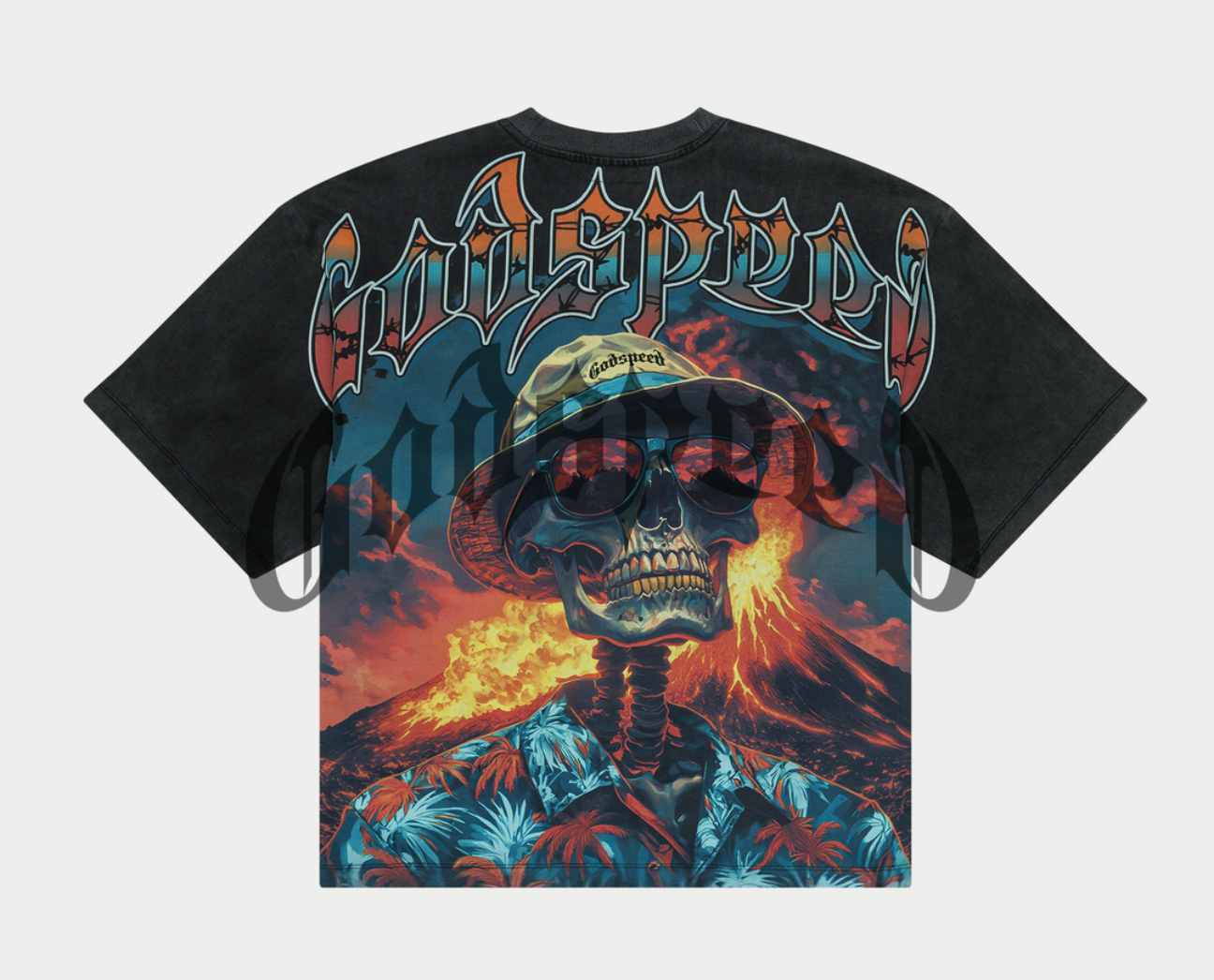 GodSpeed “Natural Disaster” T-Shirt (Black wash)