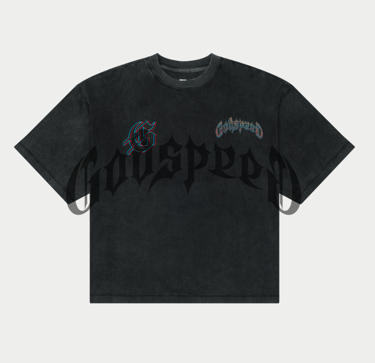 GodSpeed “Natural Disaster” T-Shirt (Black wash)