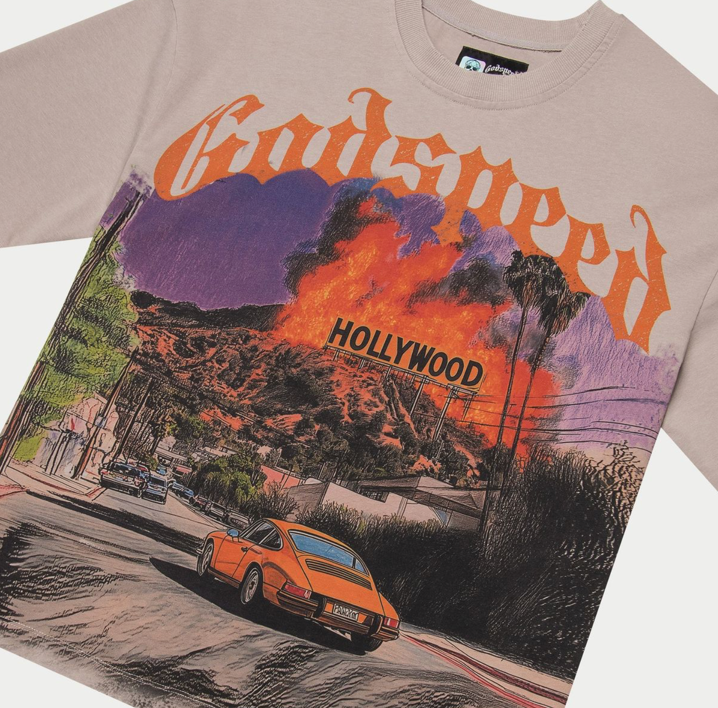 GodSpeed “Los Scandalous” T-Shirt (Stone Wash)