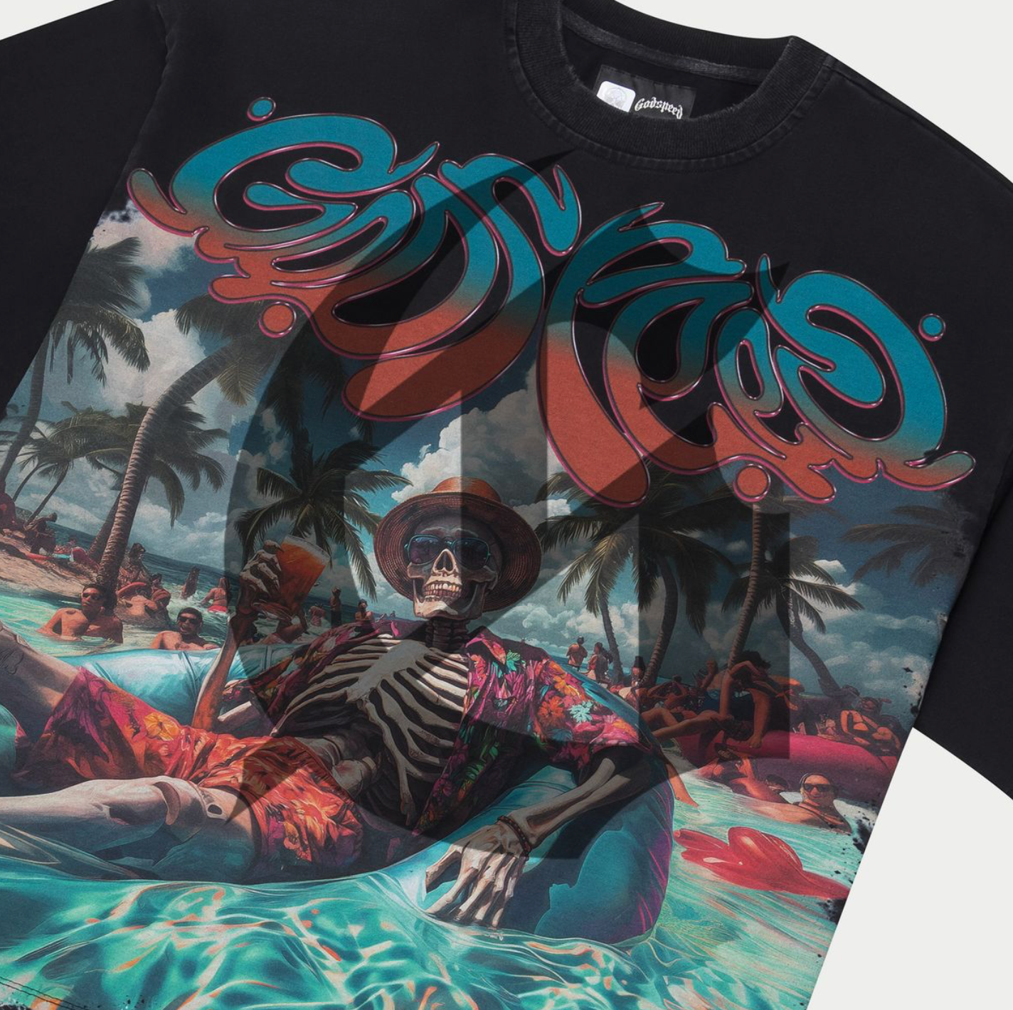 GodSpeed “Pool Party” T-Shirt (Black)