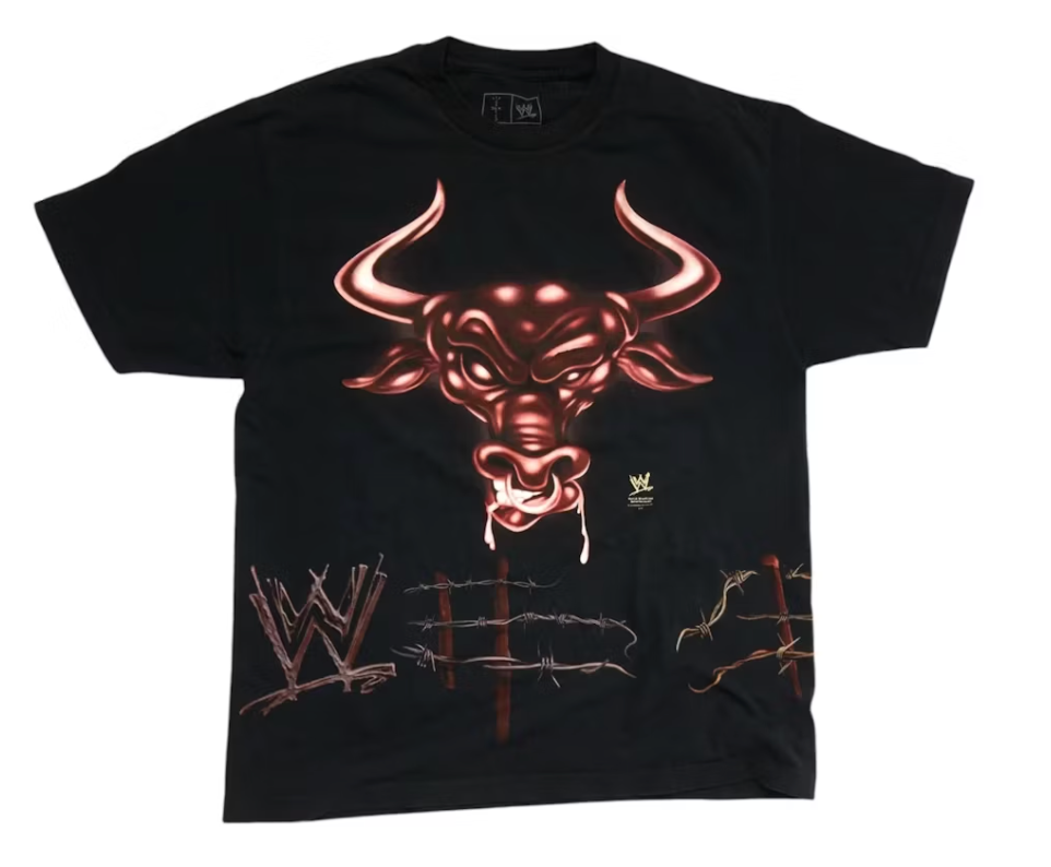 Travis Scott x WWE Know Your Role The Rock Tee "Black"
