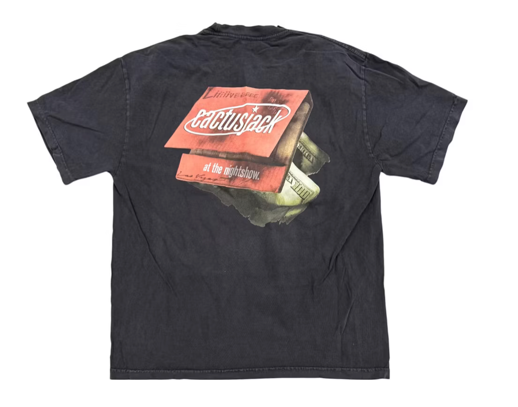 Travis Scott Nightshow Match Tee Black