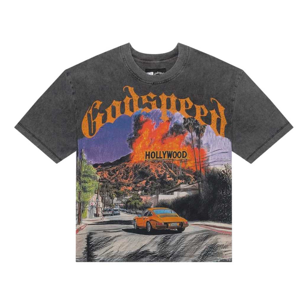 GodSpeed "Los Scandalous" T-Shirt (Black Wash)