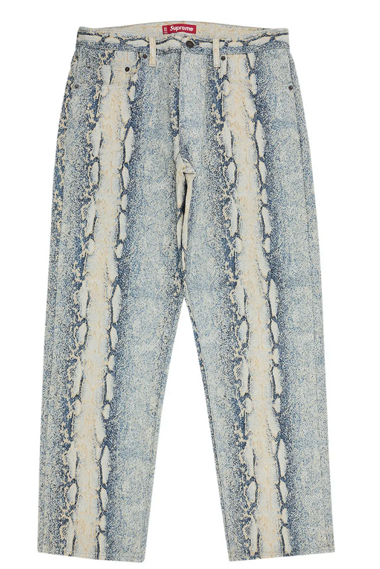 Supreme Snakeskin Denim Jeans (SS24)