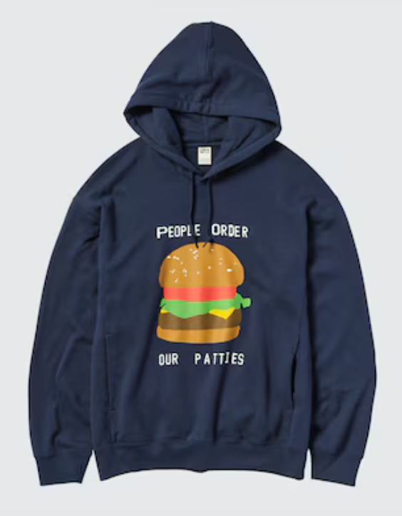 SpongeBob SquarePants Cactus Plant Flea Market Sweat Hoodie "Navy"