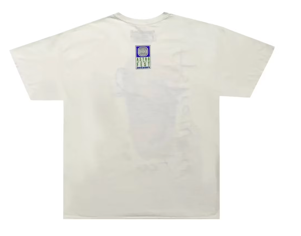 Cactus Jack by Travis Scott Mouth Tee 'White'
