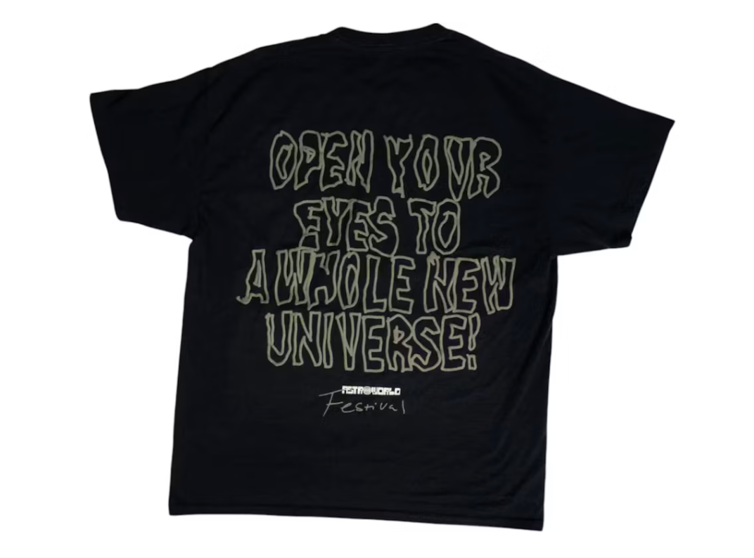 Cactus Jack by Travis Scott Starry Eyed Tee 'Black'