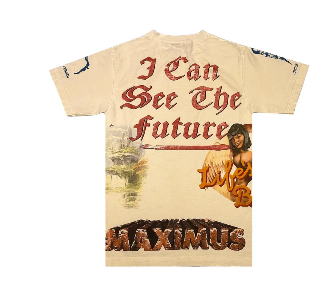 Cactus Jack by Travis Scott See The Future Tee 'White'