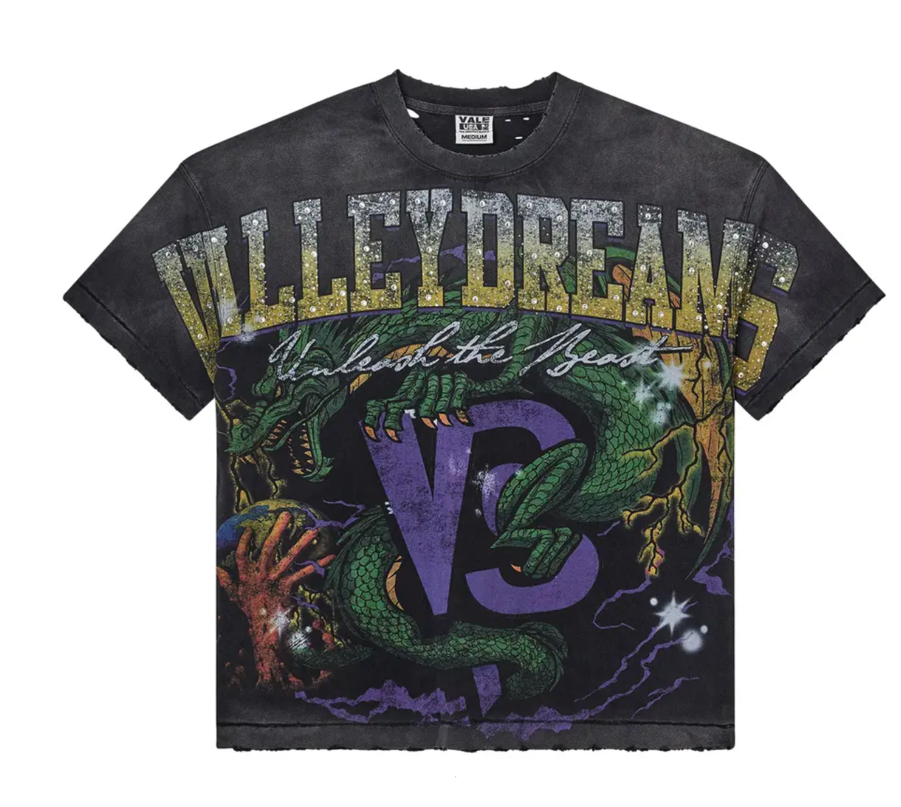 Vale Forever Enter The Dragon Tee 'Black'