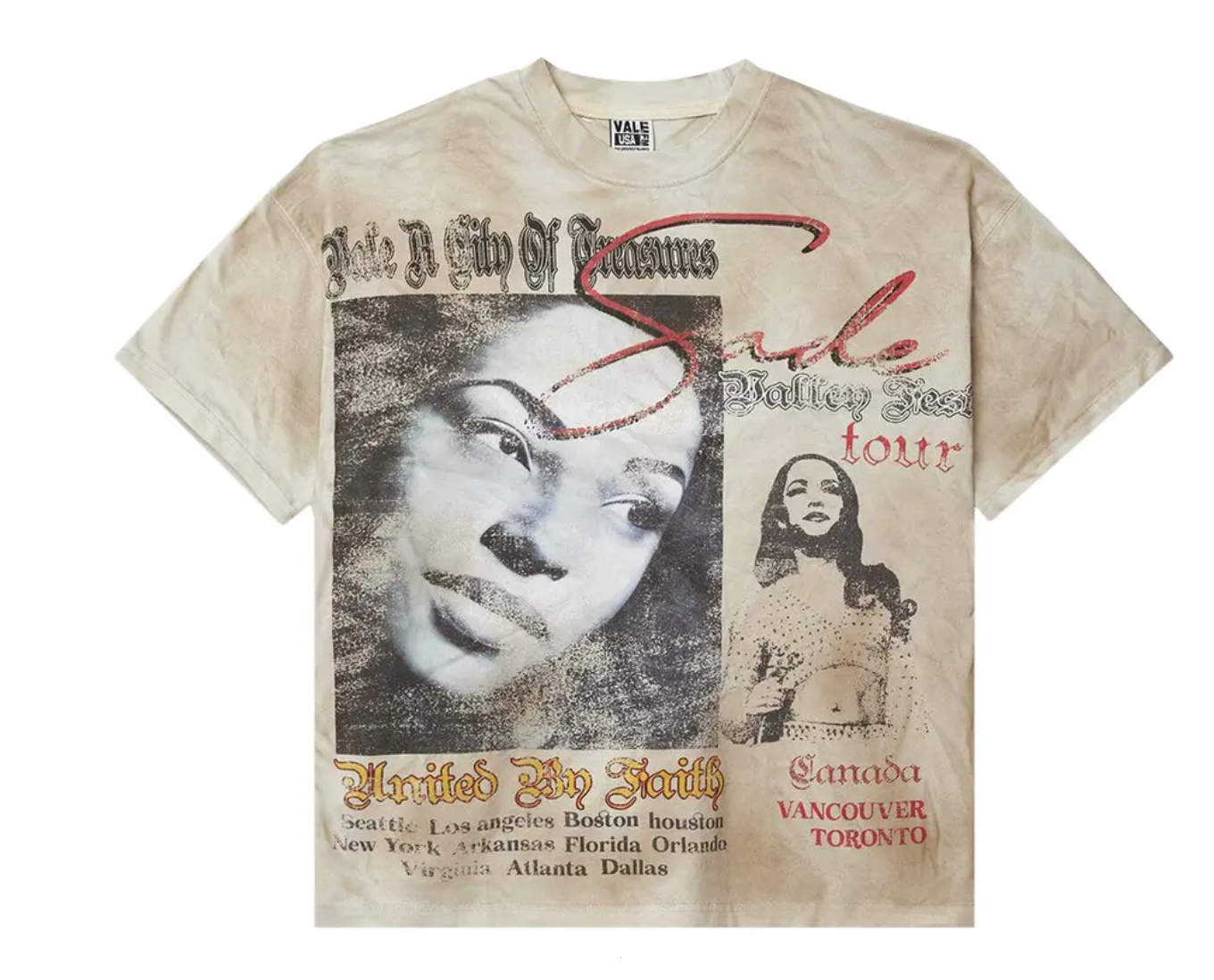 Vale Forever Valley Tour Creme Tee 'Cream'