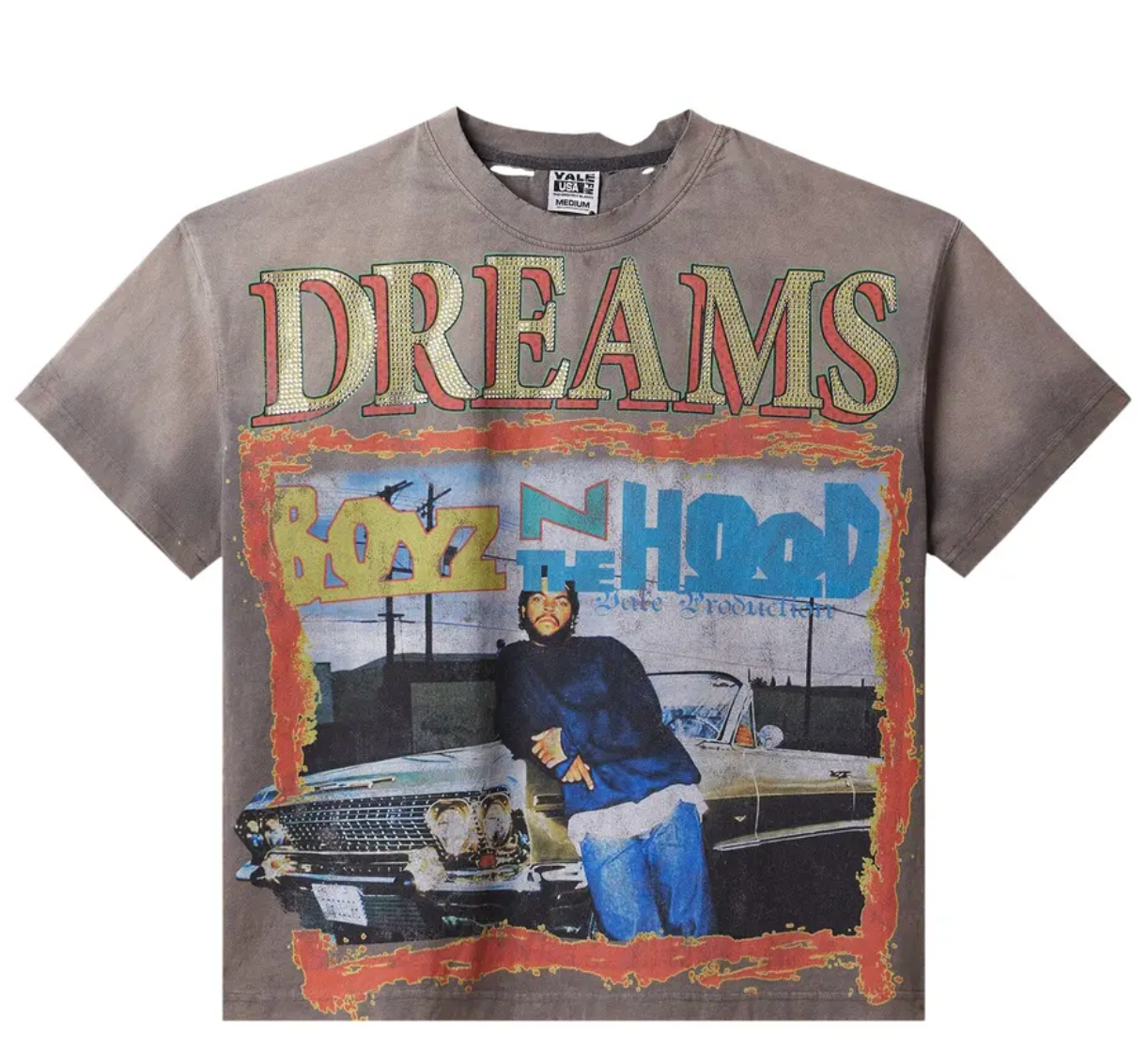 Vale Forever Nostalgia Bling Tee 'Taupe'