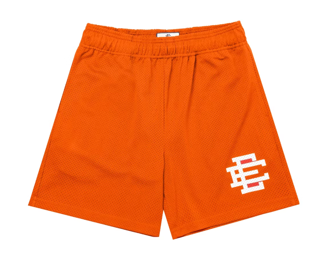 Eric Emanuel Shorts Orange White