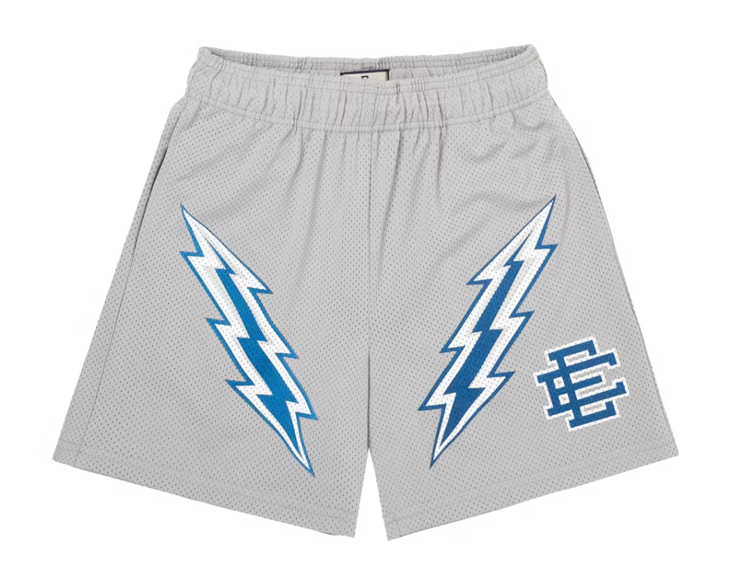 Eric Emanuel Bolt Shorts Whitecap Grey Navy