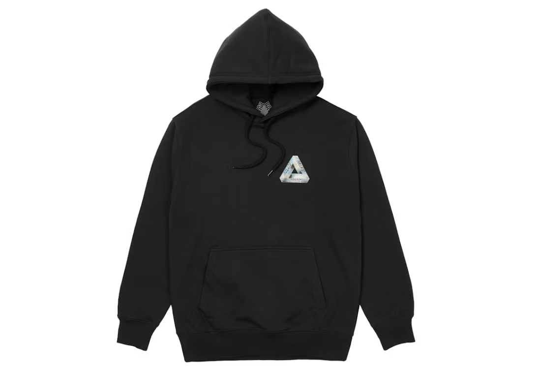 Palace Tri-Chrome Hood "Black"