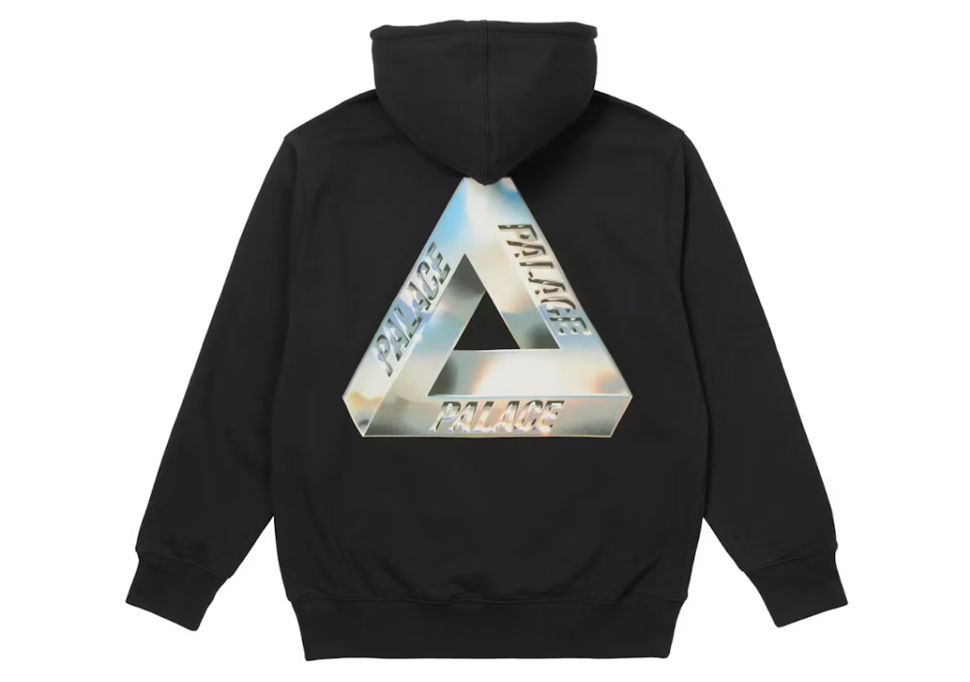 Palace Tri-Chrome Hood "Black"