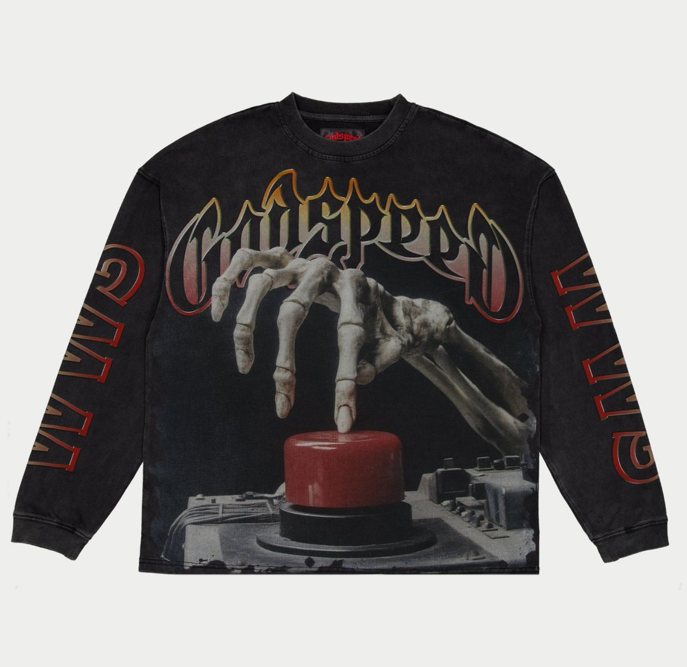 GodSpeed "Code Red" LS (Black Wash)