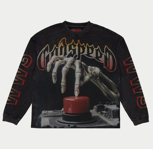 GodSpeed "Code Red" LS (Black Wash)