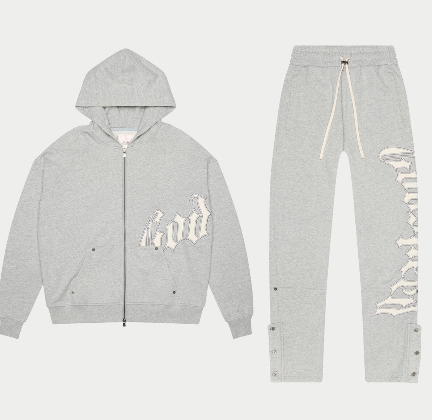 GodSpeed OG Logo Sweatsuit V2 (Heather Grey)