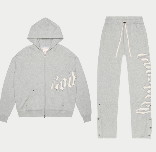 GodSpeed OG Logo Sweatsuit V2 (Heather Grey)