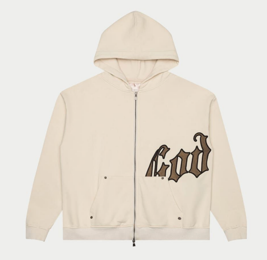 GodSpeed OG Logo Sweatsuit V2 (Creme/Brolive)
