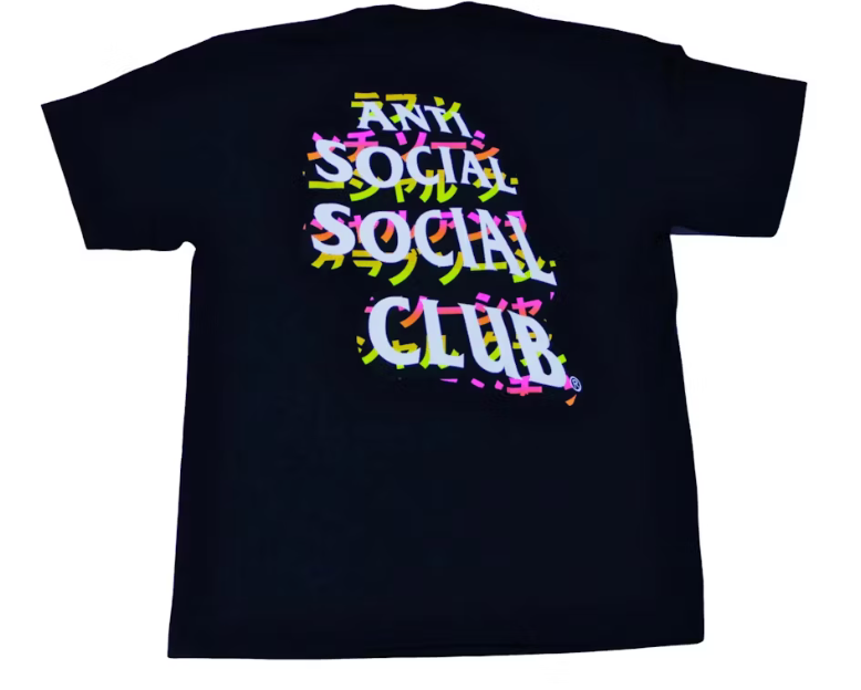 Anti Social Social Club T-Shirt "Twisted Quickness" Black