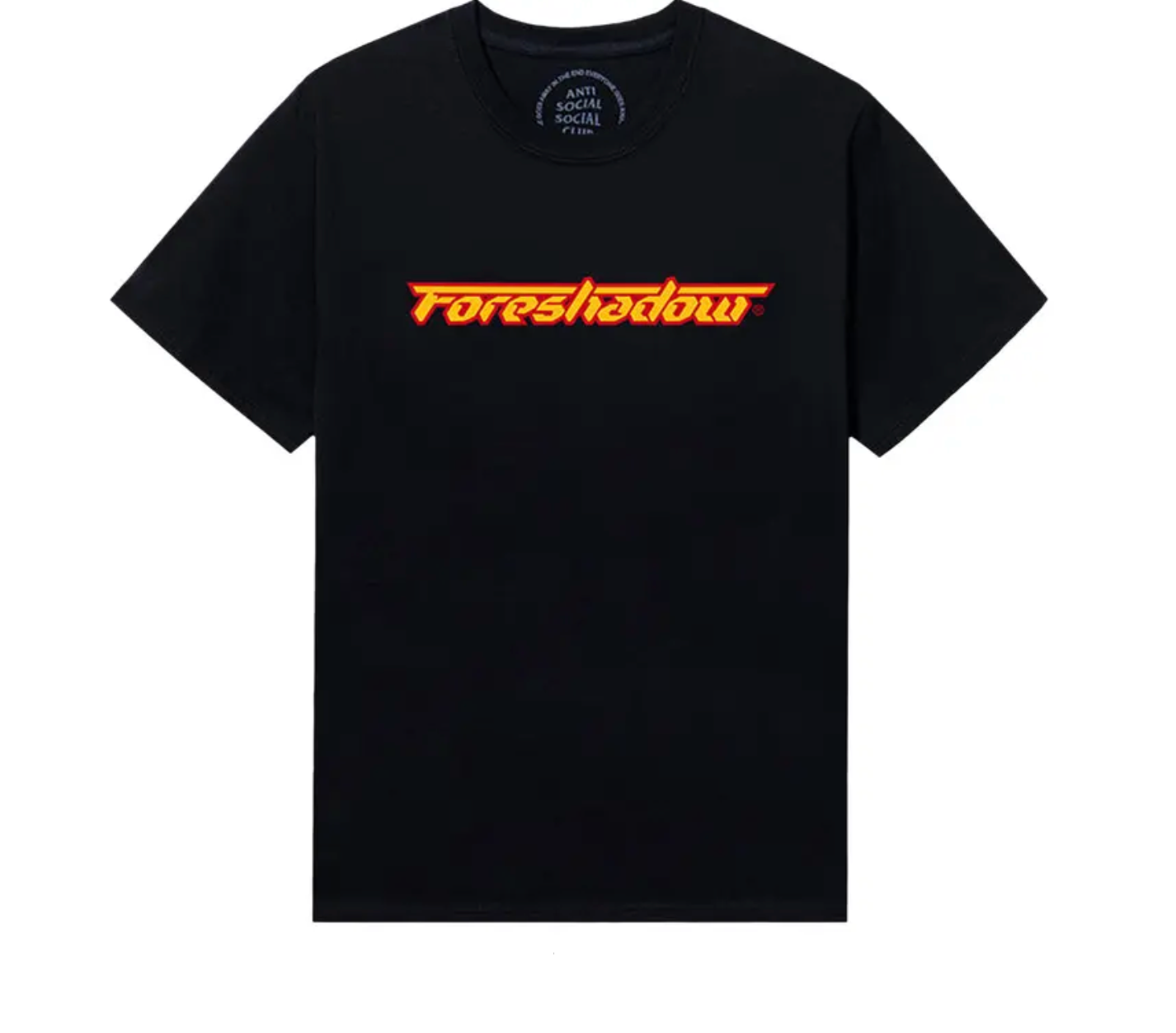 Anti Social Social Club T-Shirt "Foreshadow" Black