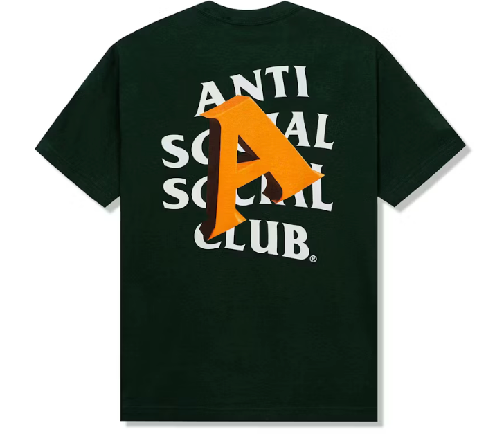 Anti Social Social Club T-Shirt "A Is For" Green