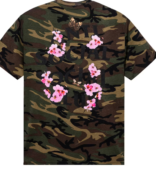Anti Social Social Club Kkotch Tee Camo