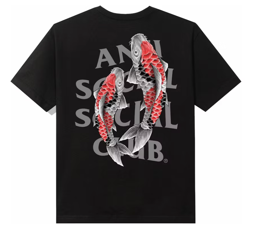 Anti Social Social Club "Koi Garden 3M" Tee