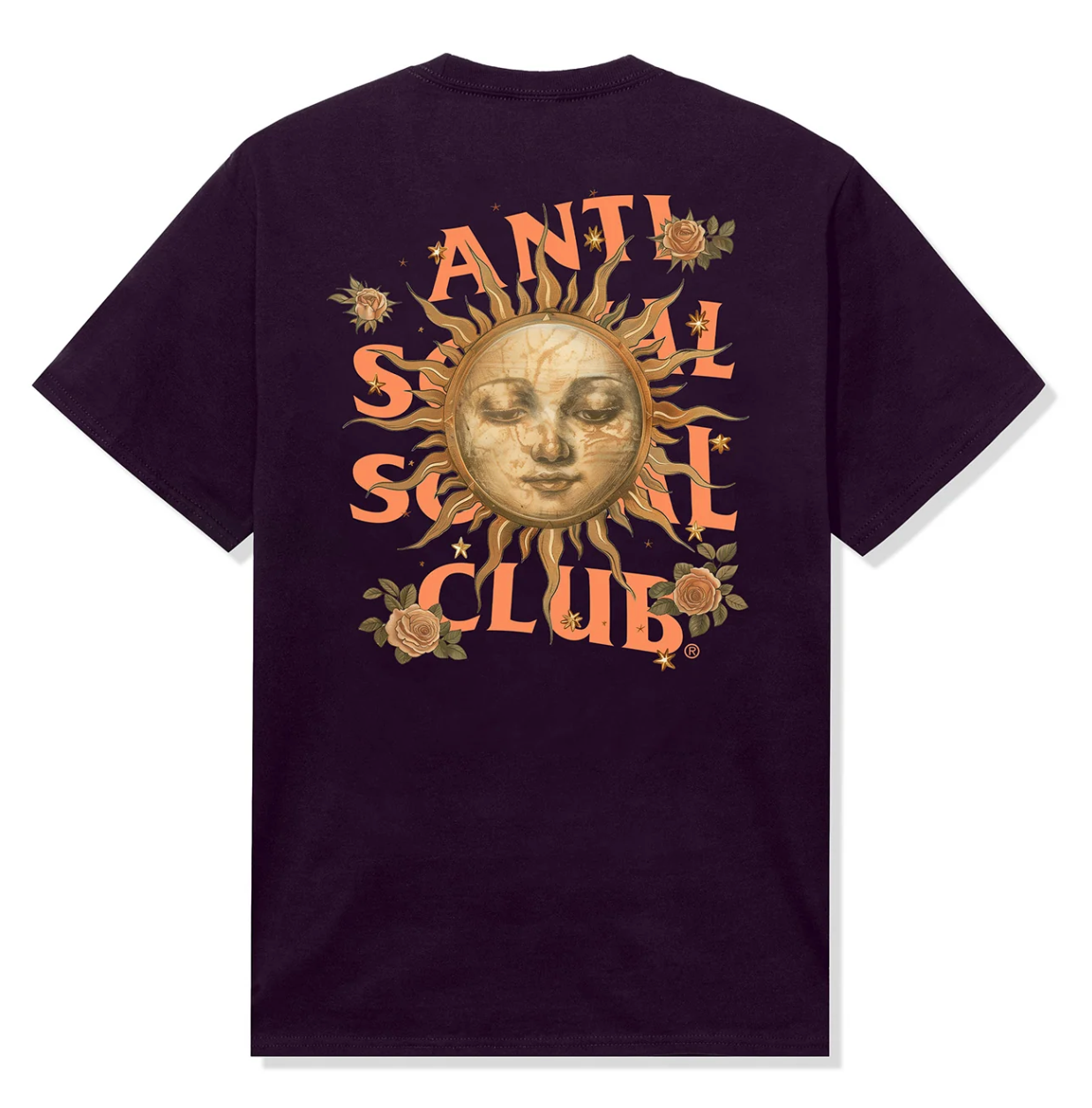 Anti Social Social Club "Solis" Eggplant Tee