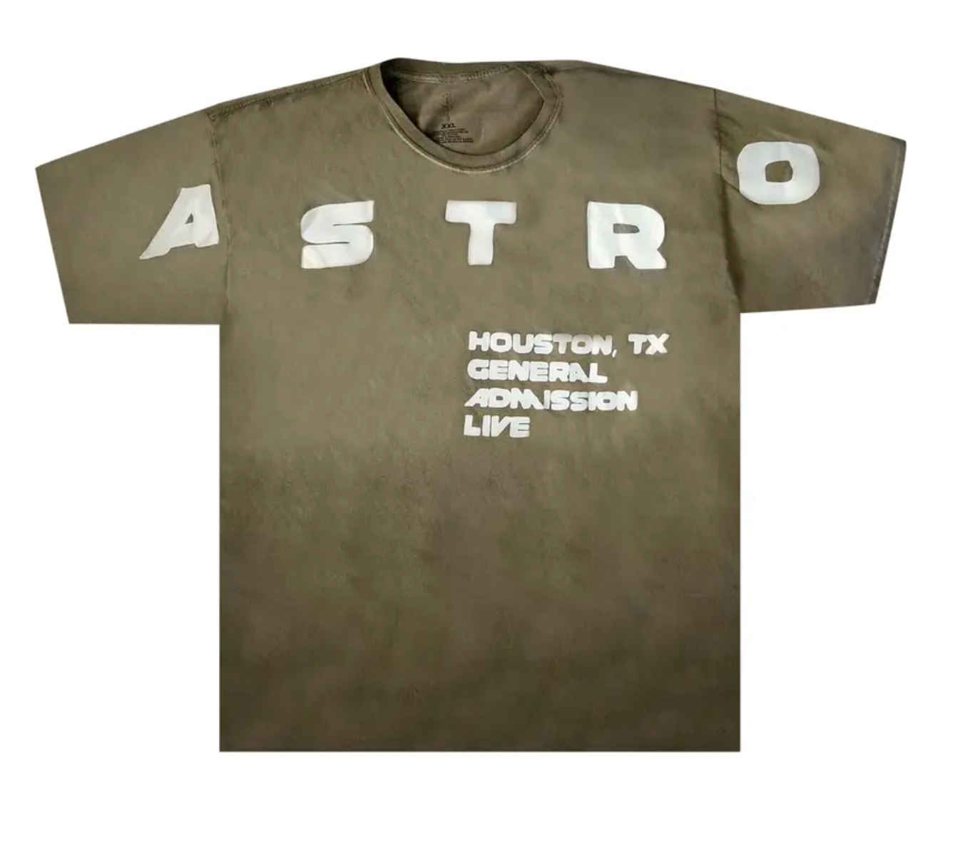 Cactus Jack by Travis Scott Flaming TV T-Shirt 'Green'